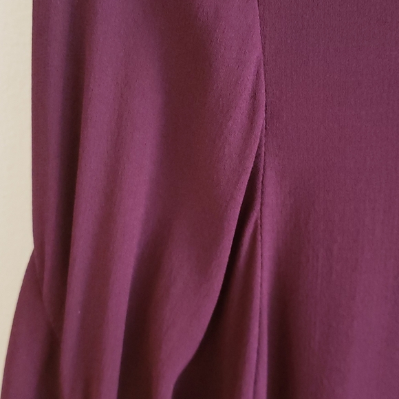 Eileen Fischer Silk Origami Sleeve Dress - Picture 8 of 9